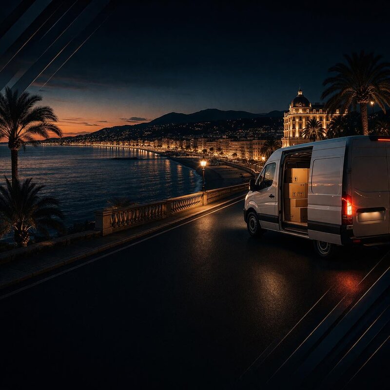 Transportation of any complexity on the French Riviera 📦