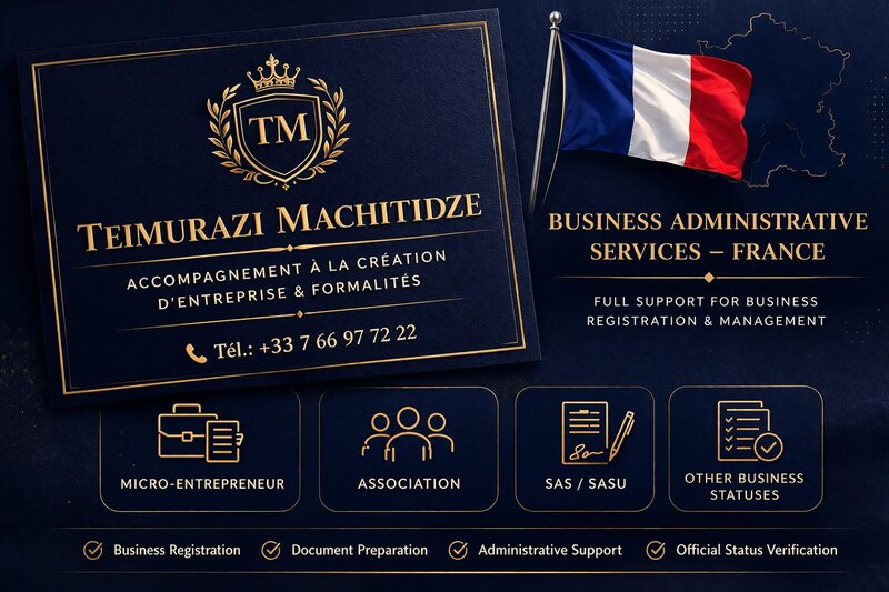 Business Administrative Services in France