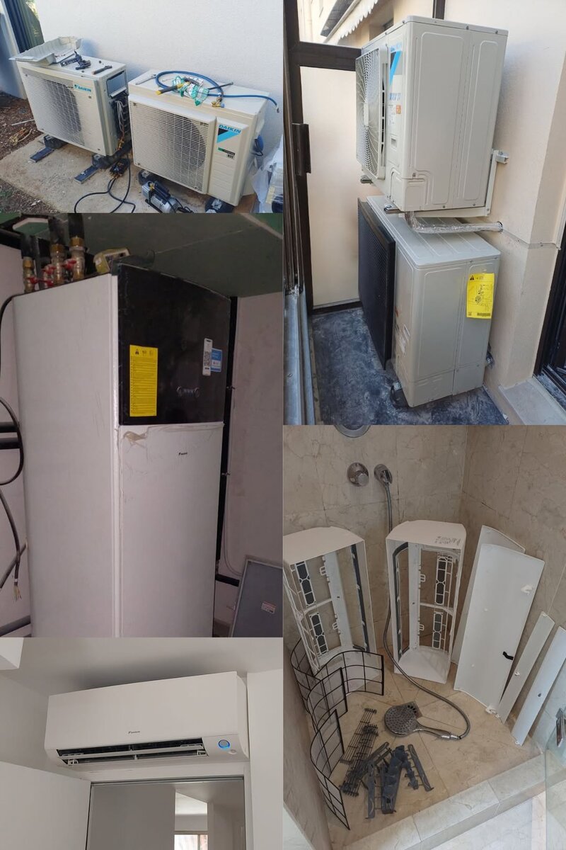 ❄️ Installation and technical maintenance of air conditioning, ventilation, and heating systems (CVC) 🔥
