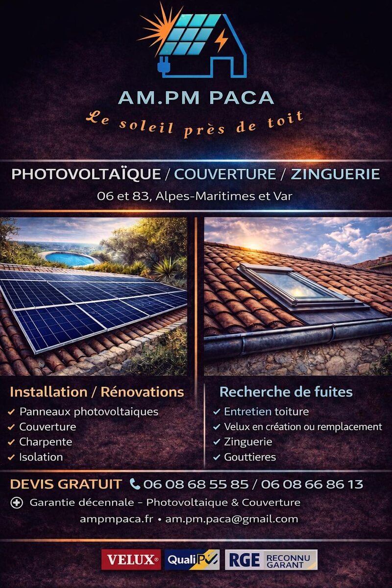 AM.PM PACA – solar energy under your roof
