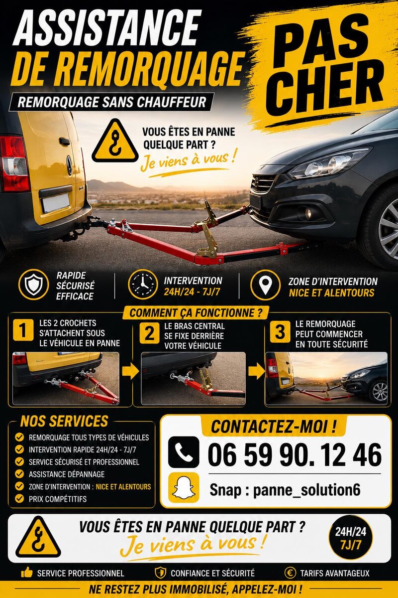 Car Evacuation Without a Driver - Nice and Surroundings