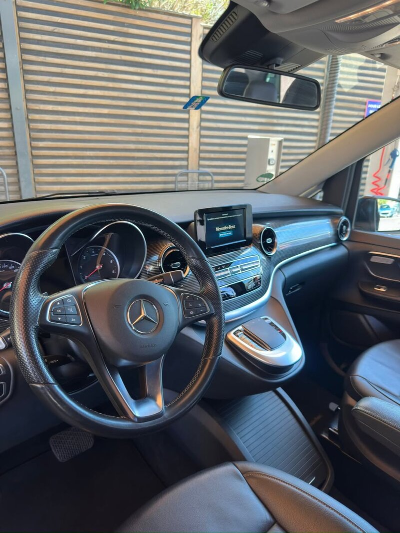 Personal driver on a Mercedes V-Class – business meetings, errands, children, guests, household