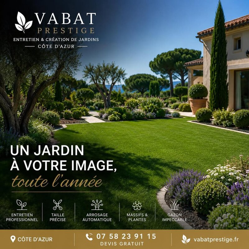 VABAT PRESTIGE – создание и уход за садами на Лазурном берегу Франции
