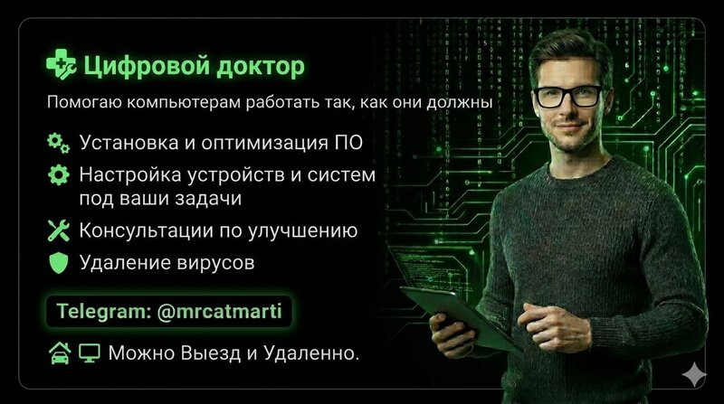 Цифровой доктор – обслуживание и настройка техники