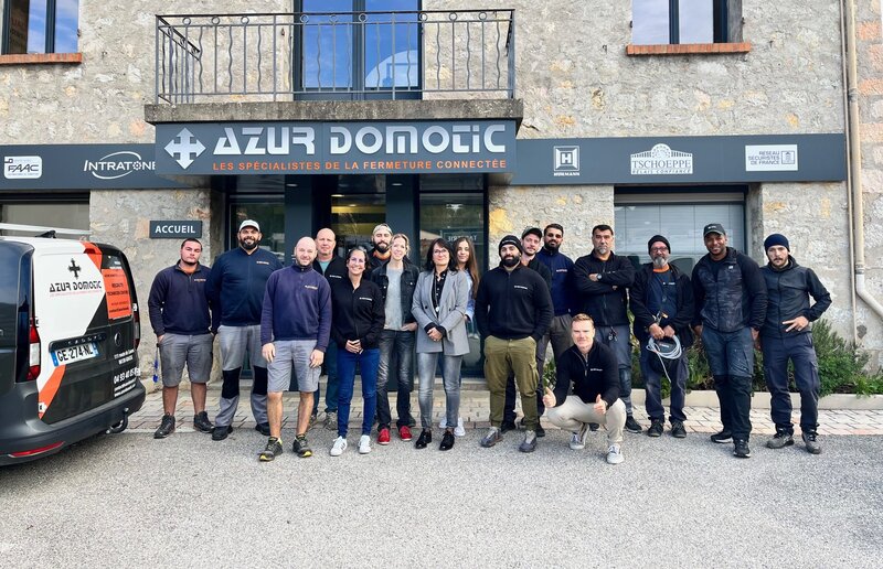 Сигнализация и видеонаблюдение Azur Domotic в Грассе