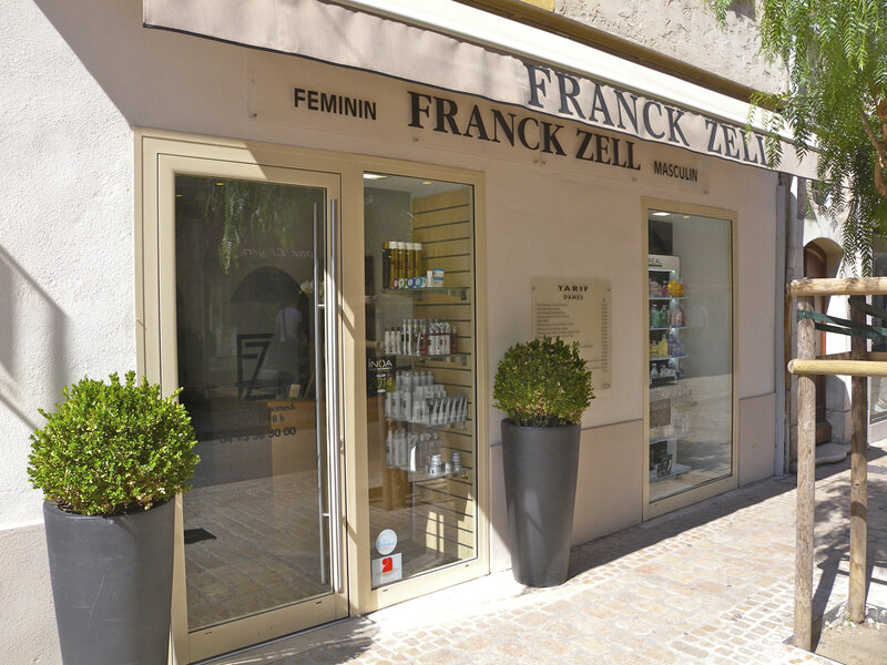 FRANCK ZELL hair salon in Vence