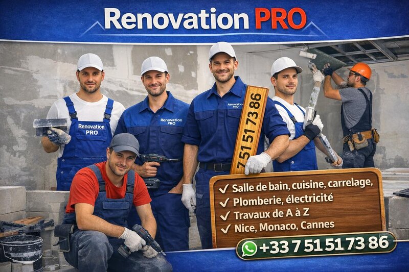 ❗️Ремонт в Ницце без нервов и переплат